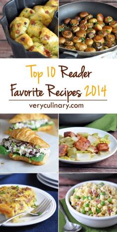 
                    
                        Top 10 Reader Favorite Recipes for 2014 - Very Culinary
                    
                