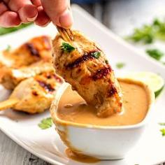 
                    
                        Like Chicken Satay - Chicken Skewers with Peanut Sauce Recipe
                    
                