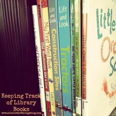 
                    
                        My Top Tips for Keeping Track of Library Books www.allkindsofthi...
                    
                