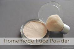 
                    
                        Homemade Face Powder - save money and make your own natural makeup!
                    
                