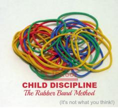 
                    
                        How To Discipline A Child - The Rubber Band Method
                    
                