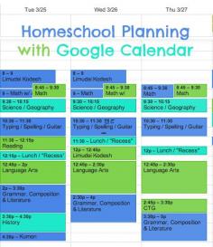 
                    
                        Homeschool Lesson Plans Made Easy with Google Calendar
                    
                