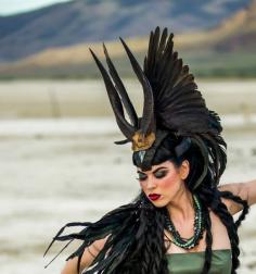 
                    
                        Feather Headdress. This reminds me of the Egyptian Immortals in the Nicholas Flamel series by Michael Scott
                    
                