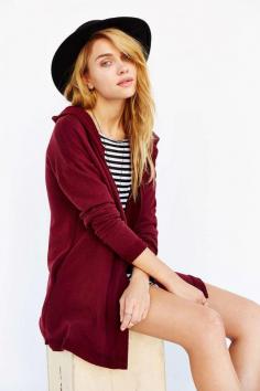 
                    
                        BDG Hooded French Terry Cardigan - Urban Outfitters
                    
                