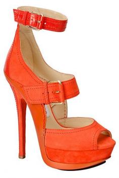 Jimmy Choo "Letitia" Coral high heels