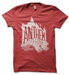 
                    
                        Anthem Squeegee Pull T-Shirt - Red @Screen Printing #tee #screenprint
                    
                