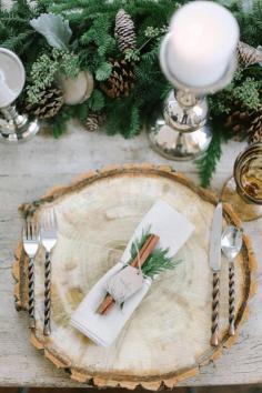 
                    
                        Rustic winter place setting
                    
                