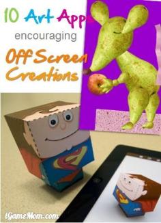 
                    
                        Art Apps for Kid encourage off-screen creativity
                    
                