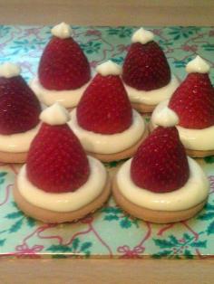 
                    
                        Use Nilla Vanilla wafers as base and fruit pizza cream cheese recipe for frosting
                    
                