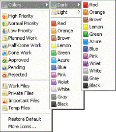 
                    
                        Folder Marker offers a great choice of image-coded and color-coded folder icons
                    
                