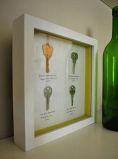 
                    
                        Display keys from everywhere you’ve lived. | 24 Creative Ways To Decorate Your Place For Free
                    
                