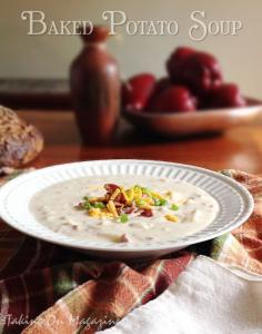 
                    
                        Baked Potato Soup | Taking On Magazines | www.takingonmagaz...
                    
                
