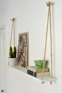 
                    
                        DIY: rope shelf
                    
                