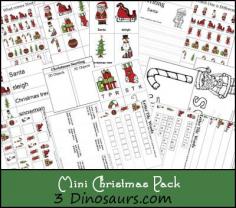 
                    
                        Free Mini Christmas Pack - With Christmas Toob - 3Dinosaurs.com
                    
                