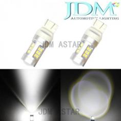 
                    
                        JDM ASTAR High Power Samsung 5730SMD 7443 White LED Turn Signal Brake Light Bulb #JDMASTAR
                    
                