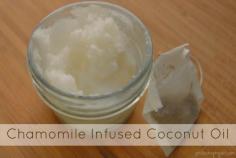 
                    
                        Chamomile Infused Coconut Oil
                    
                