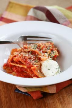 
                    
                        Skillet Lasagna | foodnfocus.com
                    
                
