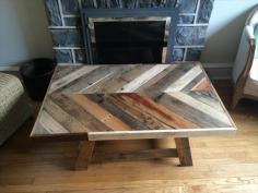
                    
                        DIY Pallet Chevron Top Coffee Table | Pallet Furniture DIY
                    
                