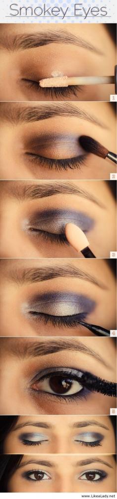 
                    
                        Pretty smoky eyes tutorial
                    
                