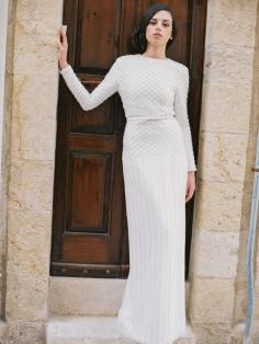 
                    
                        20 Long Sleeve Wedding Gowns: Santos Costura by Laura Murray Photography
                    
                