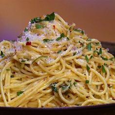 
                    
                        the chew | Recipe | Michael Symon's Angel Hair With Olive Oil, Garlic And Chili Flake
                    
                