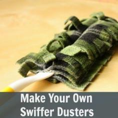 
                    
                        Make Your Own Swiffer Dusters
                    
                