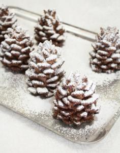
                    
                        Recipe: Snowy Chocolate Pinecones (made from nutella and cereal)
                    
                