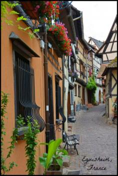 
                    
                        Eguisheim - In the heart of the Alsace wine region - France
                    
                