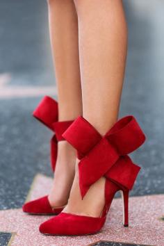 
                    
                        Adorable red bow high heel sandals fashion
                    
                