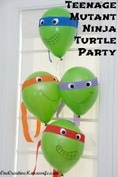 
                    
                        For my sweet Noah...Teenage Mutant Ninja Turtle Party {Part 1 The Decorations}
                    
                