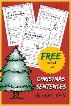
                    
                        FREE Learn the Sentence Printables- Christmas Edition
                    
                
