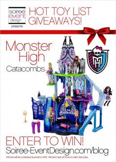 
                    
                        | HOT Toy List Giveaway: Monster High Catacombs Playset | soiree-eventdesig...
                    
                