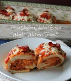 
                    
                        Pizza Stuffed Chicken Breasts Weight Watchers Friendly Recipe  5 points plus
                    
                