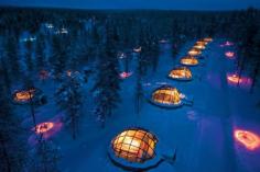 
                    
                        Santa’s Igloo Village (Lapland) Finland - part of the TOP 10 Book-Story Magical Places on Earth
                    
                