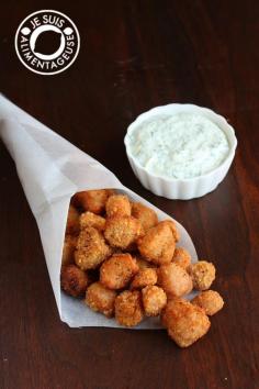 
                    
                        Who needs KFC when you have these vegan badboys. A perfect vegan appetizer to satisfy your deep fried cravings. Vegan popcorn "chicken"
                    
                