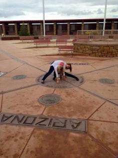 
                    
                        Bucket List Item- Stand in all four states at the Four Corners! Corry totally wants to do this ; )
                    
                