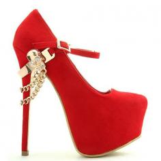 
                    
                        #Red #Mary Jane #Pump Skull Platform #Heels  www.cutesyorigina...
                    
                