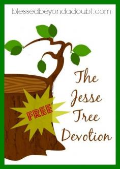 
                    
                        What is a Jesse Tree? And FREE devotion with printable ornaments.
                    
                