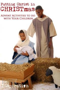 
                    
                        Putting Christ in CHRISTmas - Advent activities to do with your children | www.beyondtheinsp...
                    
                
