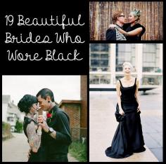 
                    
                        19 Beautiful Brides Who Wore Black On Their Big Day
                    
                
