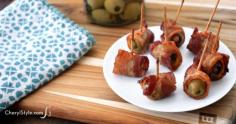 
                    
                        Bacon-wrapped olives - Everyday Dishes & DIY
                    
                
