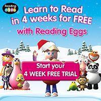 
                    
                        ★ FREE 4 week trial of Reading Eggs ★ #sponsored   Get your child reading with a FREE 4 week trial of Reading Eggs -  the multi award-winning online reading program for 3-7 year olds. Sign up today at readingeggs.com/... OFFER ends on 1/1/15   Don't forget to TELL YOUR FRIENDS so their children can also try Reading Eggs for free!
                    
                