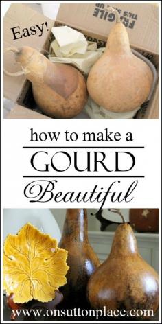 
                    
                        How to Make a Gourd Beautiful
                    
                