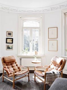 
                    
                        Vintage leather chairs
                    
                