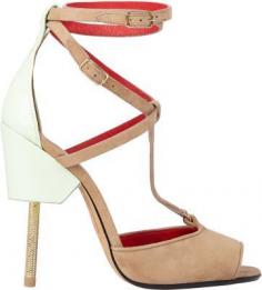 
                    
                        Givenchy Colorblock Marzia T-strap Sandals
                    
                