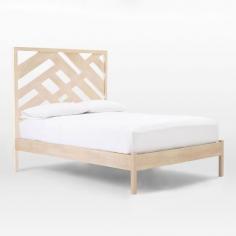 
                    
                        Abstract Fretwork Bed | West Elm
                    
                