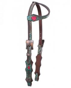 Jaco Brands® "I Love Rodeo" One Ear Headstall :: Show Headstalls :: Headstalls, Reins,  Bridles :: Saddles  Tack :: Fort Western Online