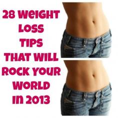 
                    
                        28 Weight Loss Tips and Tricks That Will Rock Your World In 2013
                    
                