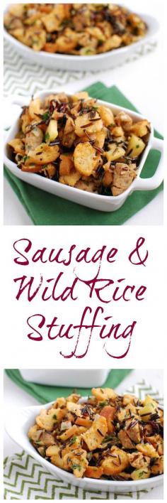 
                    
                        Sausage and Wild Rice Stuffing
                    
                