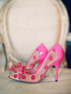 
                    
                        Pink polka dot Kate Spade shoes
                    
                